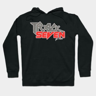 Throwback Track Seven Band Jordan Logo Hoodie